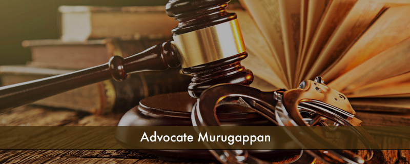 Advocate Murugappan 